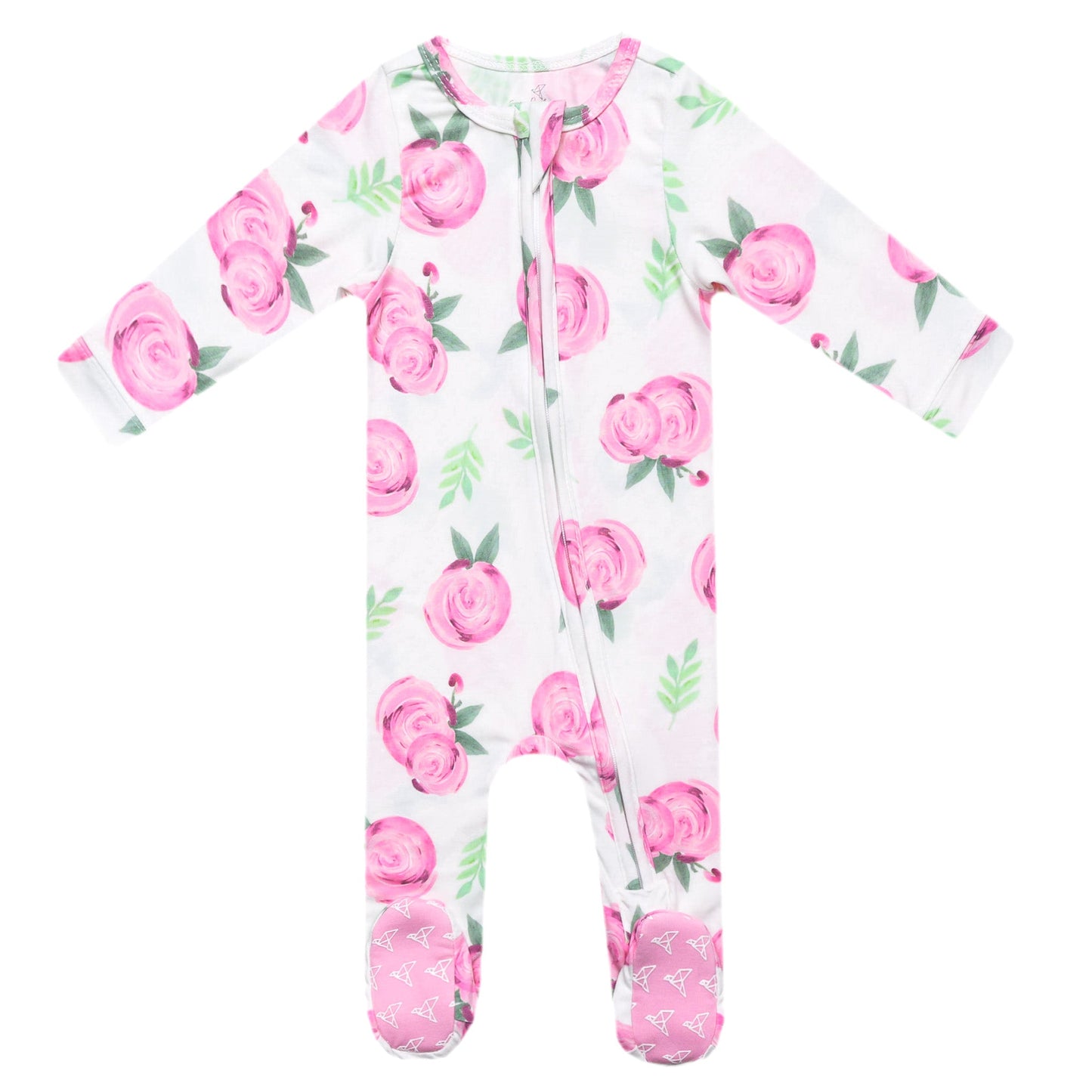 Zip-Up Footie Pajama - Grace